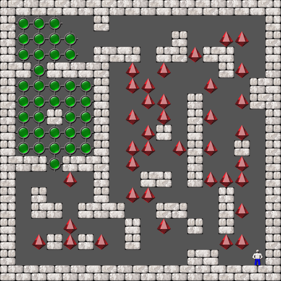 Сокобан Thinking Rabbit Arranged уровень 498